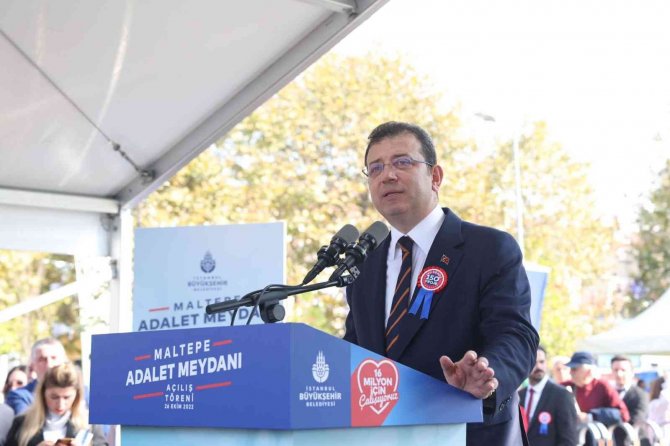 Maltepe’de ‘Adalet Meydanı’ Resmi Törenle Açıldı