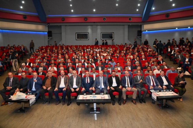 Başkan Ergün Manisalı Muhtarlara Çalışmalarını Anlattı