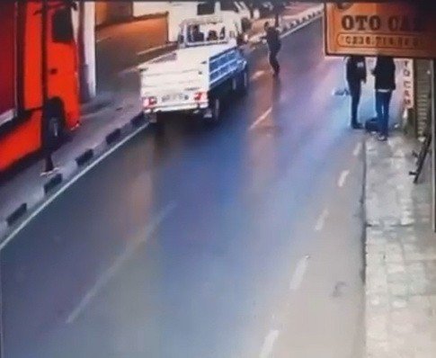 Manisa’da Kaza Anı Kamerada