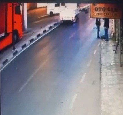 Manisa’da Kaza Anı Kamerada