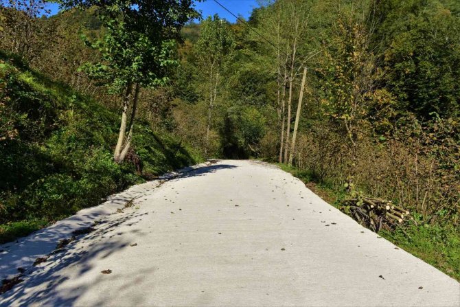Altınordu’da Beton Yol Çalışmaları Sürüyor