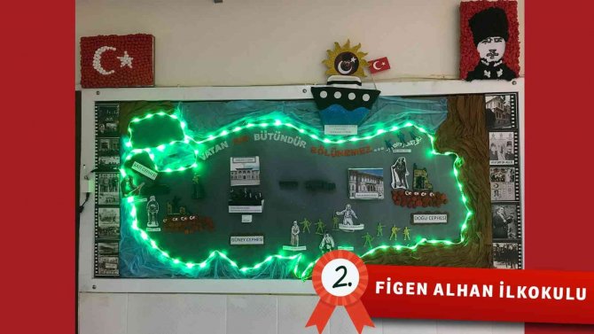 “29 Ekim Cumhuriyet Bayramı” Temalı Resim Yarışmasının Sonuçları Açıklandı