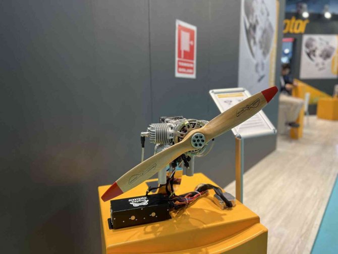 İ̇ha’lar İçin Üretilen Yerli Motorlar Saha Expo’da Sergileniyor
