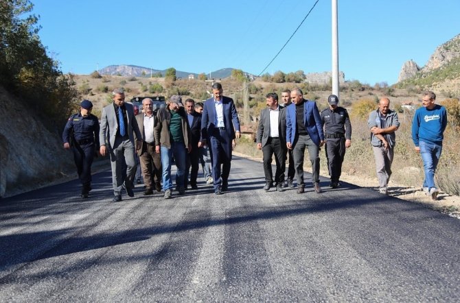 Tarihi Eğrigöz Kalesi’ne Giden Yolda Sona Gelindi