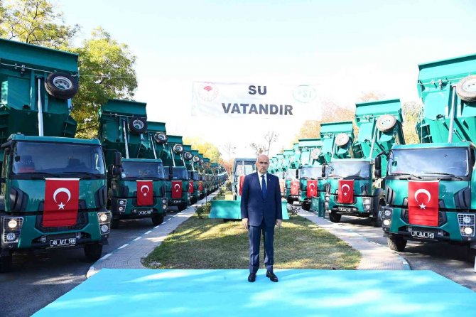 Bakan Kirişci: “Suyun Tarımda Kullanılmasıyla İlgili Çalışmalarımız Tamamlandığında Vatandaşlarımızla Paylaşacağız”