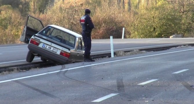 Tavşanlı’da Trafik Kazası: 1 Yaralı