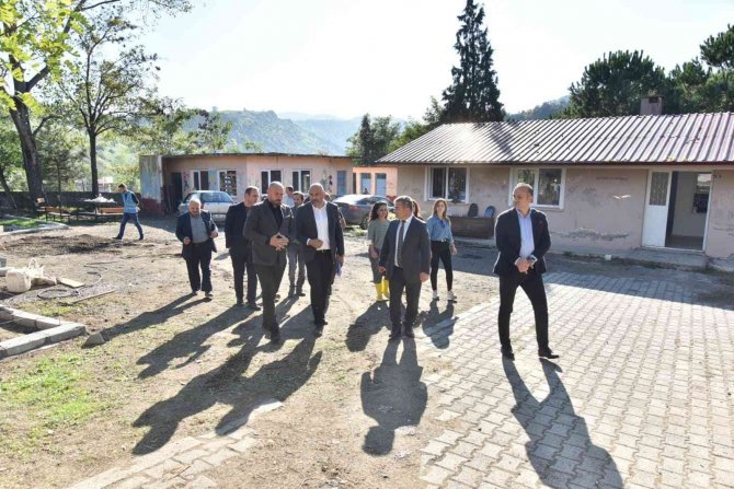 Tekkeköy’ün İlk Tabiat Okulu İçin Çalışmalar Başladı