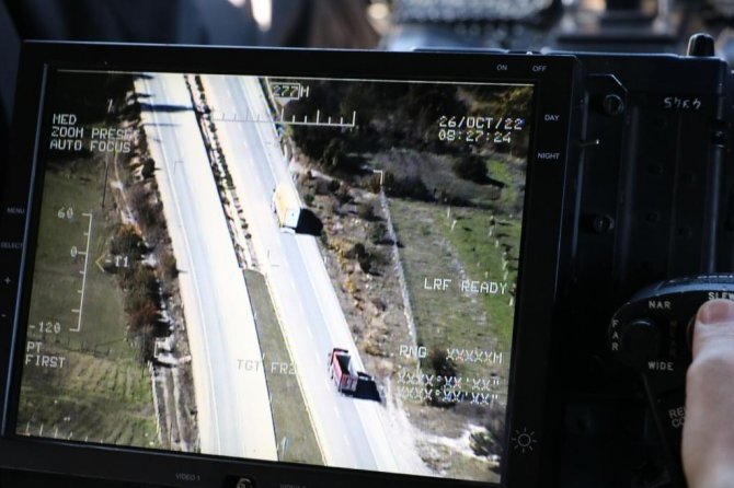 Tokat’ta Jandarma Helikopteri İle Havadan Denetim