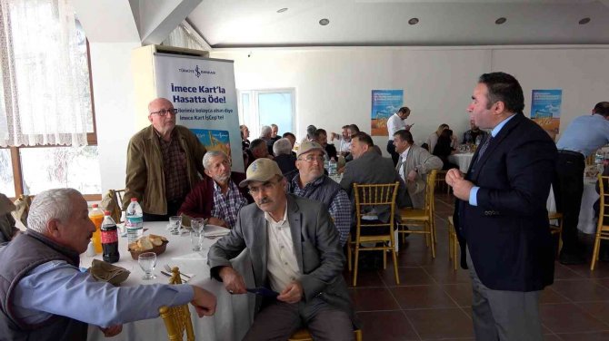 Çiftçilere ‘İ̇mece Kart’ Avantajları Anlatıldı