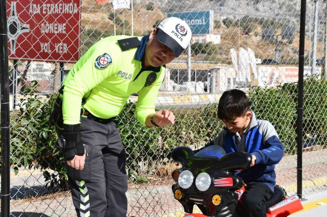 Söke’de Çocuklara Trafik Eğitim Alanı Kazandırıldı