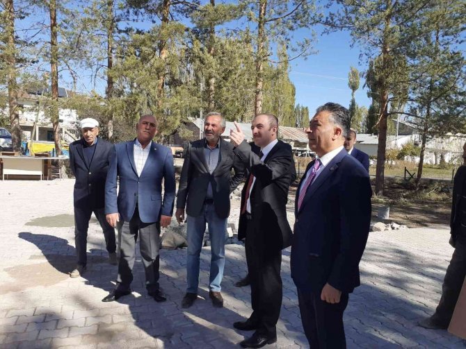 Vali Epcim’den İnşaat Süreci Devam Eden Okullar Ve Köy Yaşam Merkezlerine Ziyaret