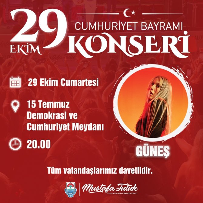 Yalova’da Cumhuriyet Bayramı Çeşitli Etkinliklerle Kutlanacak