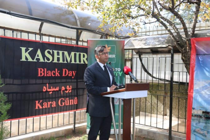 Başkent’te "Keşmir Kara Günü" Anıldı