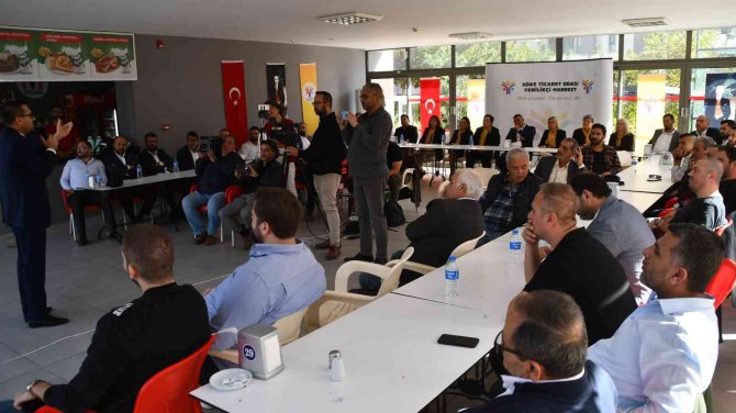 Söke Ticaret Odası’nda Yenilikçi Hareket Gaza Bastı