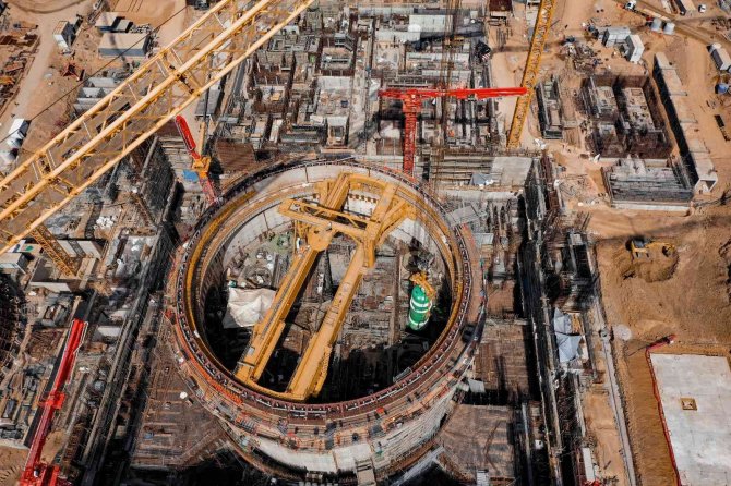 Akkuyu Ngs’de 1’nci Ünitenin Basınç Kompansatörü Kurulumu Tamamlandı