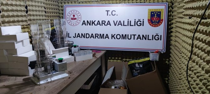 Başkentte Kaçak Tütün Operasyonu: 3 Gözaltı
