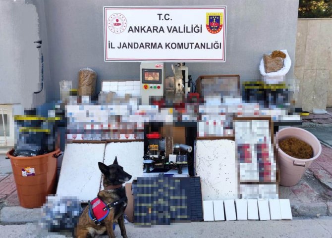 Başkentte Kaçak Tütün Operasyonu: 3 Gözaltı