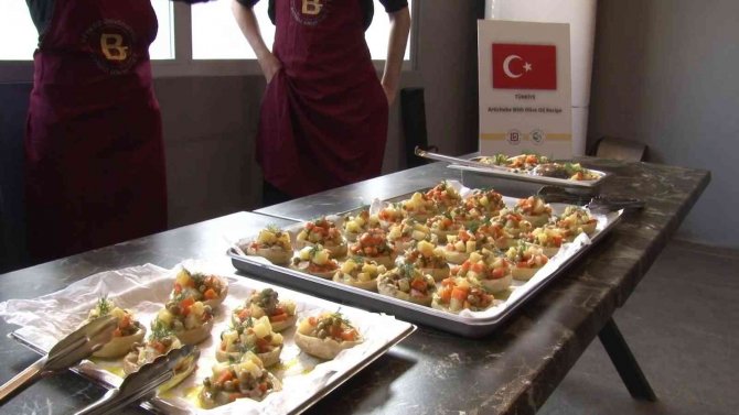 Beykoz’da, Avrupalı Gençler Ülkelerinin Yöresel Lezzetlerinin Rüzgarını Estirdi