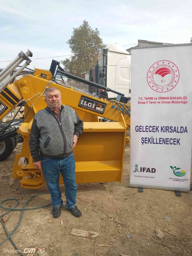 Boyabat’ta Çiftçiye Yüzde 70 Hibeli Makine