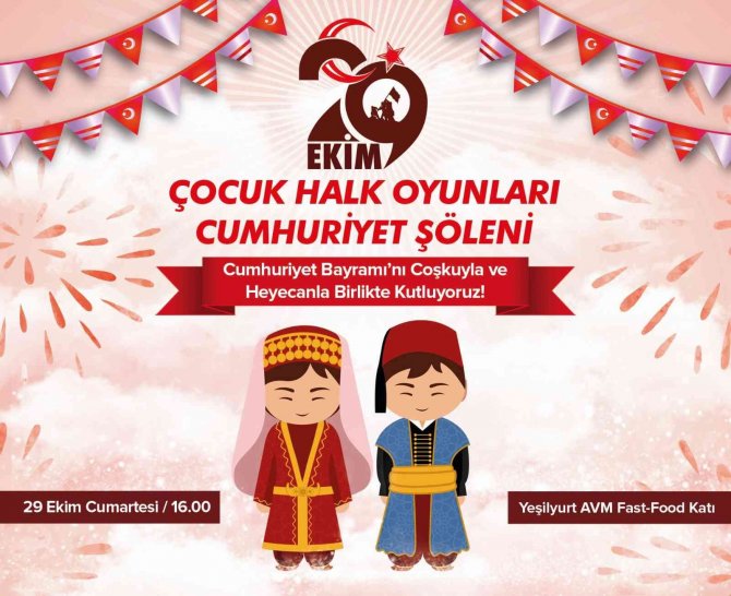 Avm’de Cumhuriyet Bayramı Heyecanı