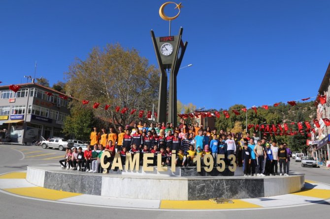 Çameli’nde Cumhuriyet Koşusu Yapıldı