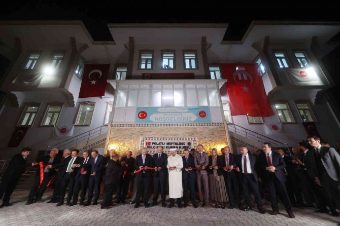 Diyanet İ̇şleri Başkanı Erbaş, Polatlı’da Selçuklu Külliyesi’nin ...