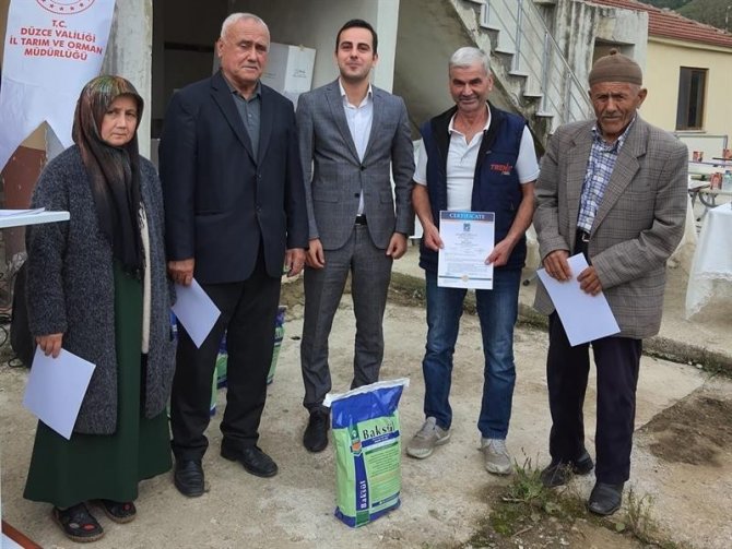 Organik Tarım Üreticileri Sertifikalarını Aldı