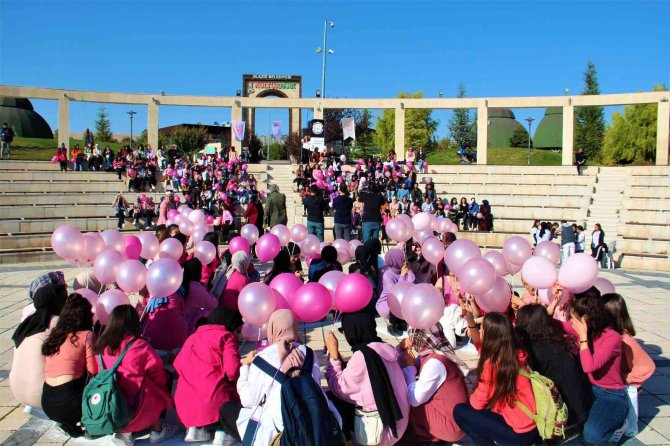 Elazığ’da ‘Meme Kanseri Farkındalık’ Yürüyüşü