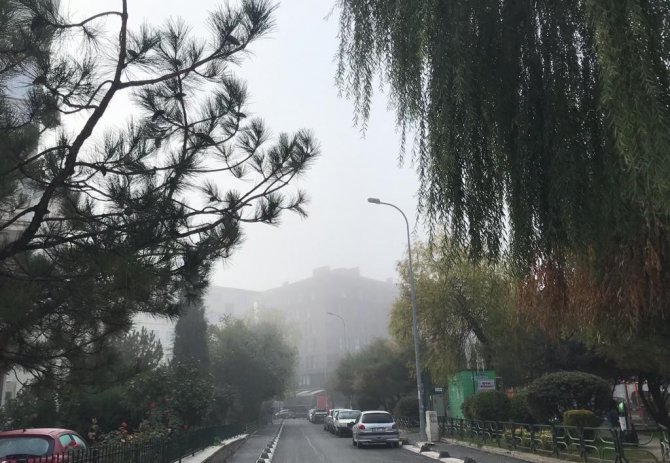 Eskişehir’de Sis Etkili Oldu