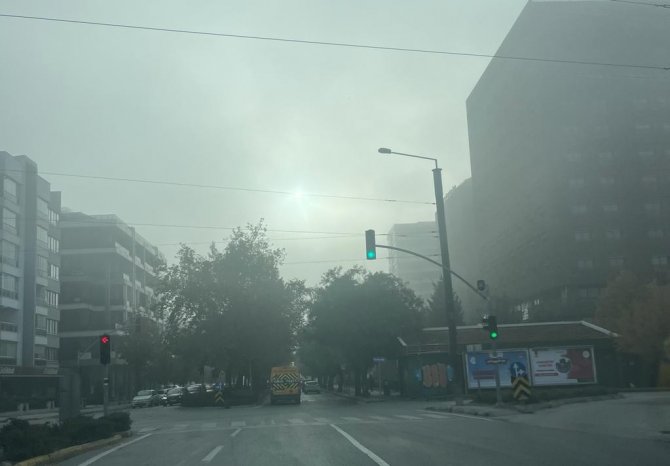 Eskişehir’de Sis Etkili Oldu