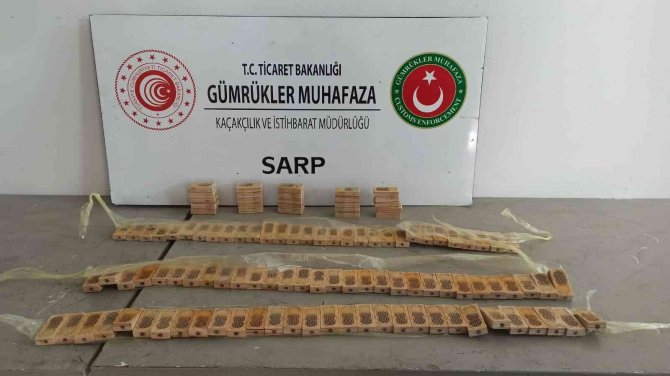 Sarp Sınır Kapısı’nda Kaçak Bal Operasyonu