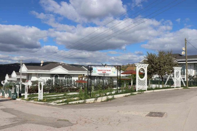 Saadettin Yalım Parkı Hizmete Açıldı