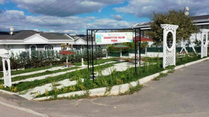Saadettin Yalım Parkı Hizmete Açıldı