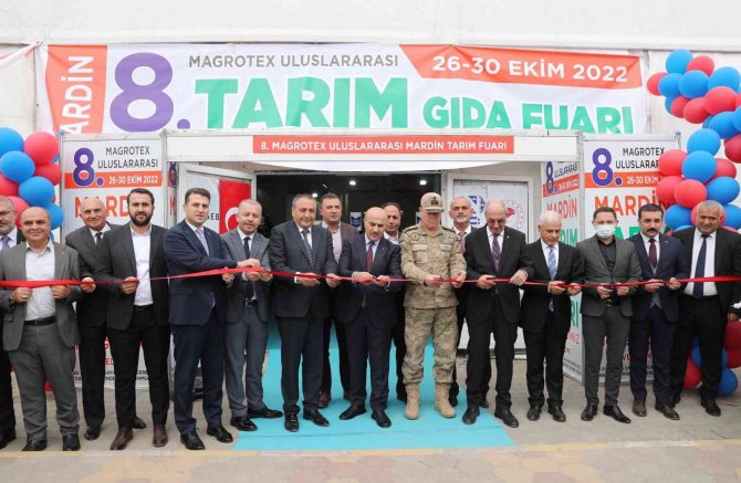 Mardin’de 8. Tarım Ekipmanları, Gıda Ve Hayvancılık Fuarı Kapılarını Açtı