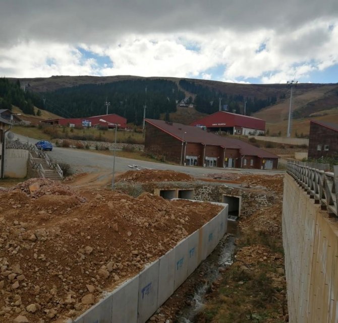 Çambaşı Doğa Tesisleri Kış Sezonuna Hazırlanıyor