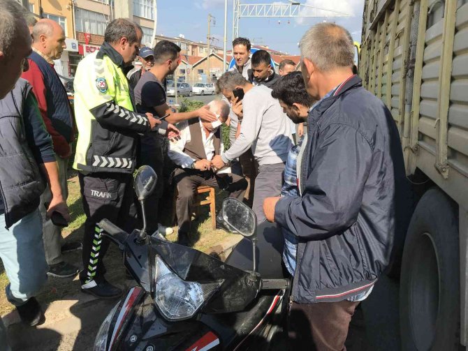 Muratlı’da Trafik Kazası: 1 Yaralı