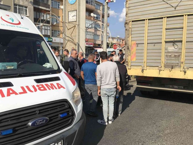 Muratlı’da Trafik Kazası: 1 Yaralı