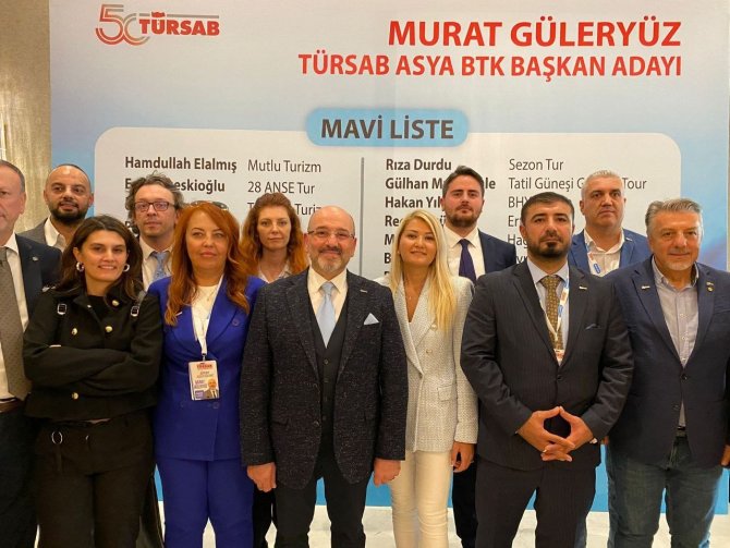 Türsab Asya Btk Başkanı Murat Güleryüz Oldu