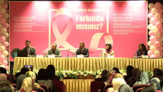 İ̇pekyolu’nda ‘Meme Kanseri Farkındalık Semineri’ Düzenlendi