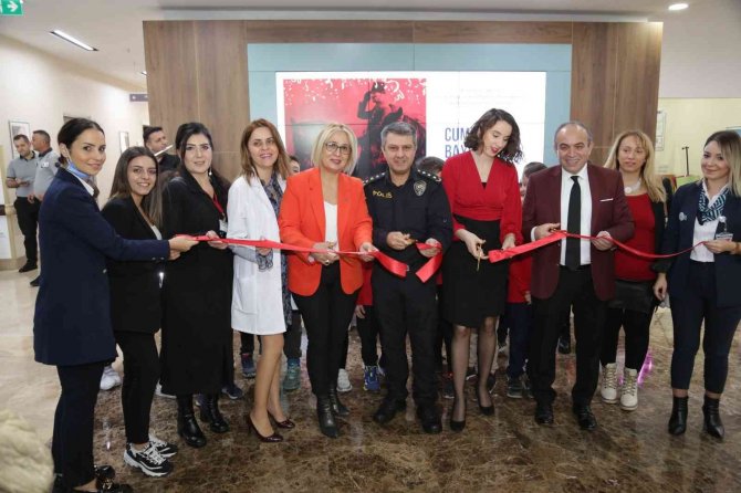 “Çocukların Gözünden Cumhuriyet” Resim Sergisi Açıldı