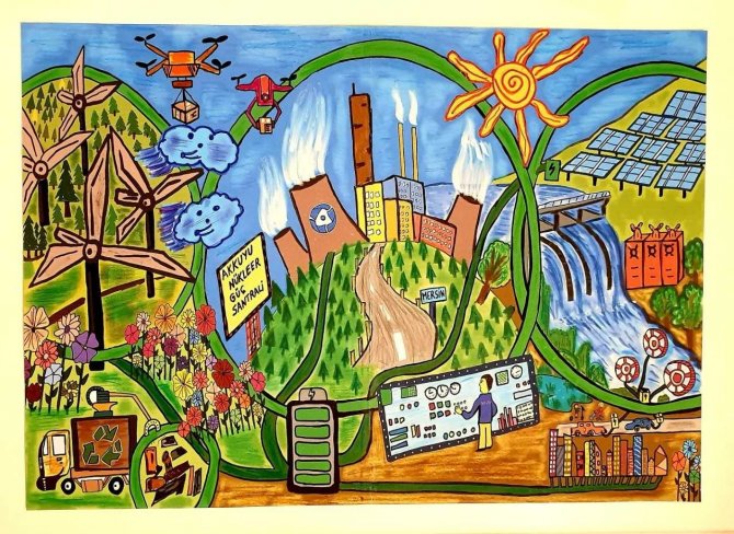 Akkuyu Nükleer’in Düzenlediği ’Ulusal Çocuk Resim Yarışması’ Sonuçlandı