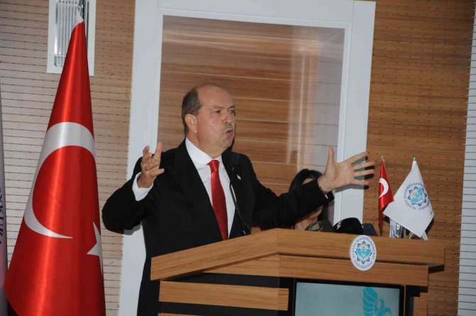 Kktc Cumhurbaşkanı Tatar: “Kıbrıs’ta Bir Anlaşma Olursa İki Egemen Devletin İşbirliği Olacak”