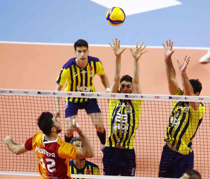 Axa Sigorta Efeler Ligi: Galatasaray Hdı Sigorta: 3 - Fenerbahçe Hdı Sigorta: 1