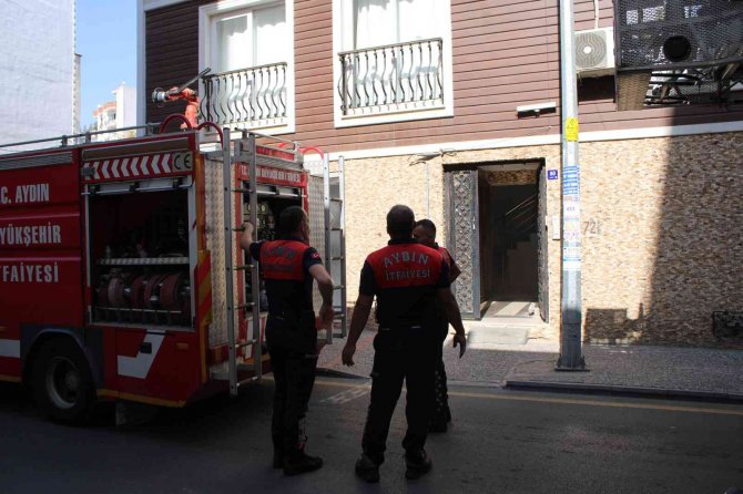 Aspiratörden Çıkan Yangın İtfaiye Ekiplerini Harekete Geçirdi