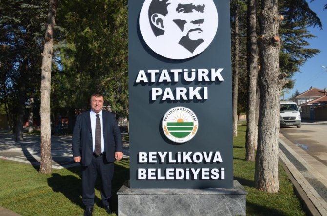 Beylikova’da Atatürk Parkı Yenilendi