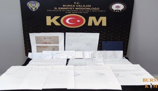 Bursa’da Tefeci Operasyonu: 4 Gözaltı
