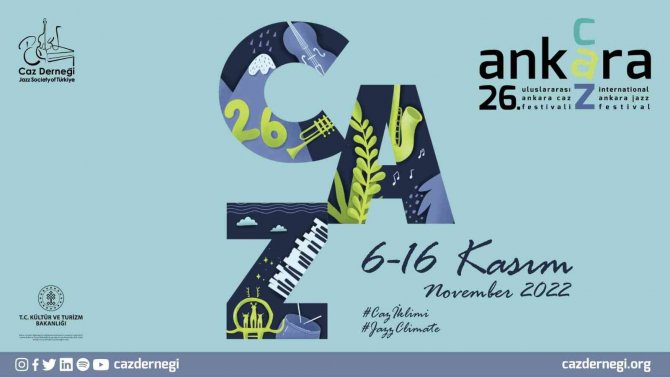 Uluslararası Ankara Caz Festivali Başlıyor