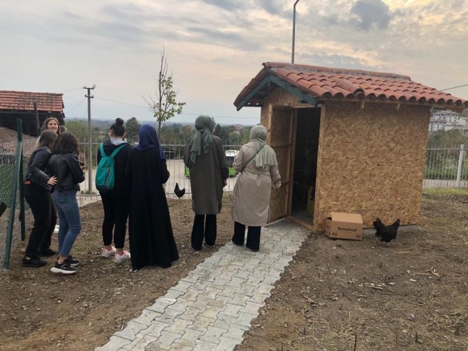 Öğrencilere Köy Ortamı Oluşturuldu