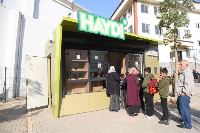 Haydi̇ Büfeleri, 45 Günde 1 Milyon Ekmek Satışına Ulaştı