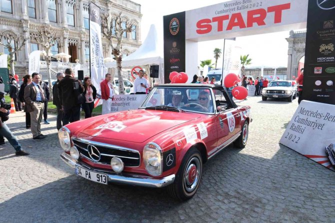 Mercedes-benz Cumhuriyet Rallisi Başladı
